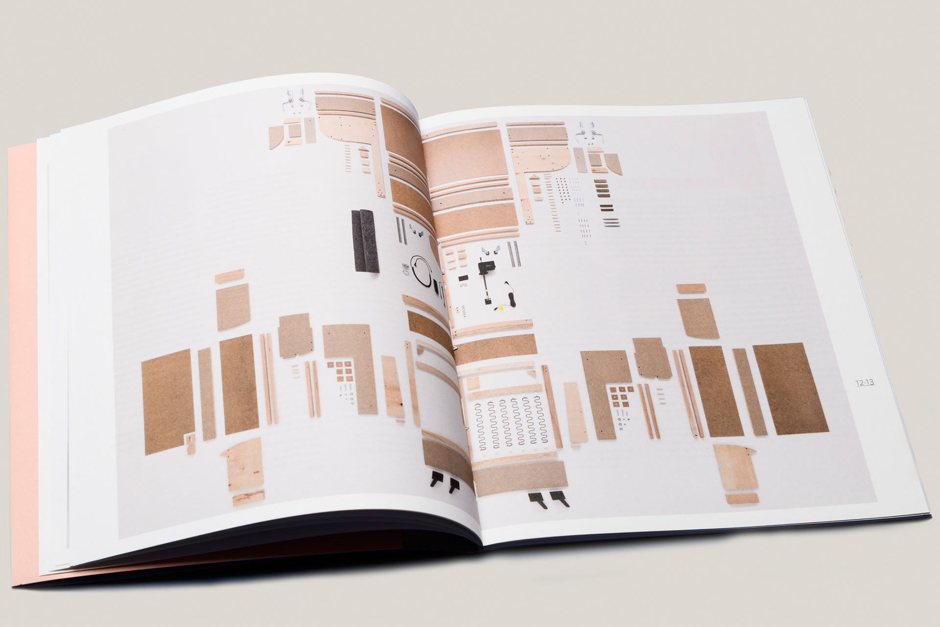 Upholstery · Exploded view