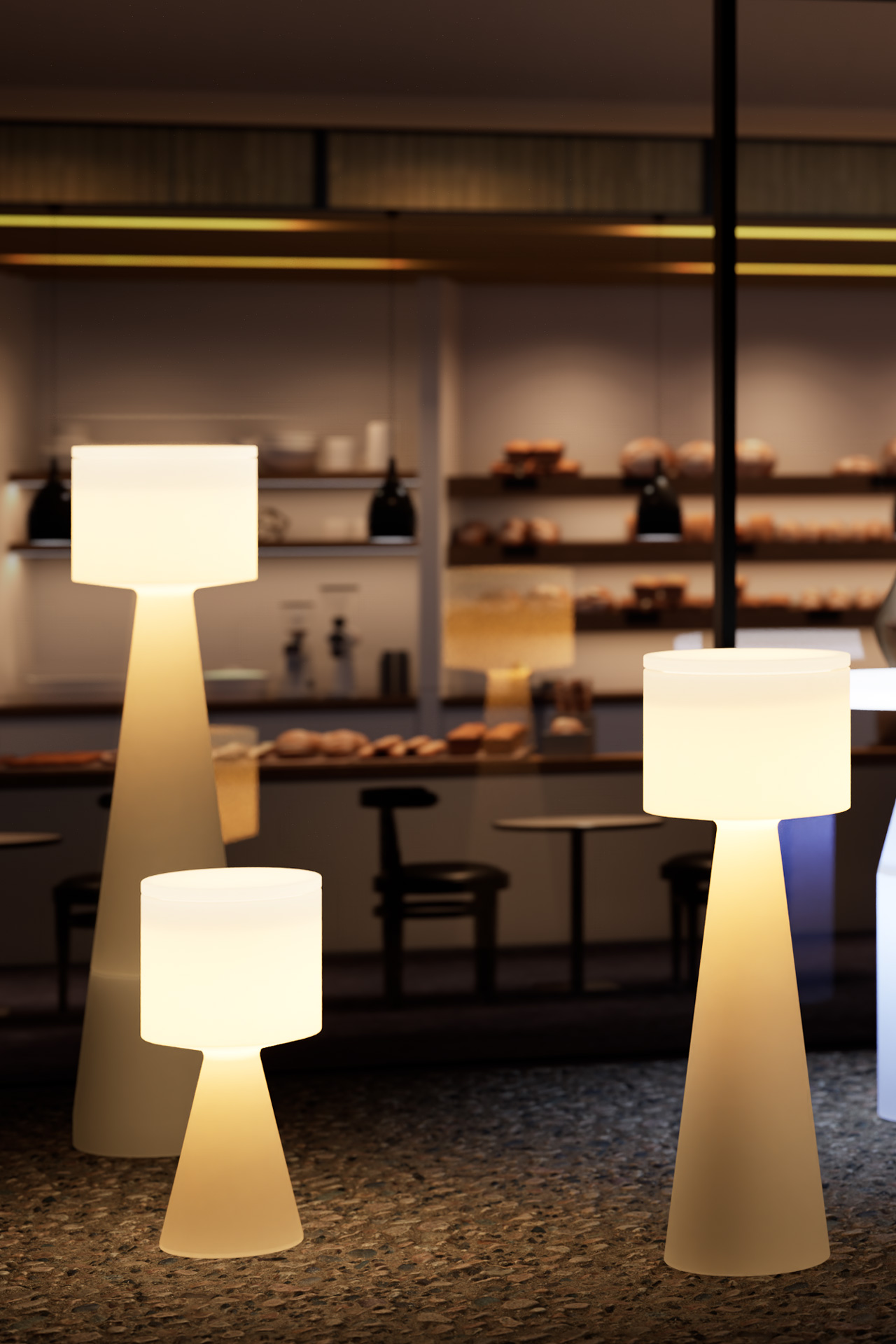 Pots-n-Lamps · lamp, night